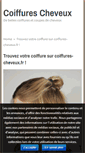 Mobile Screenshot of coiffures-cheveux.fr
